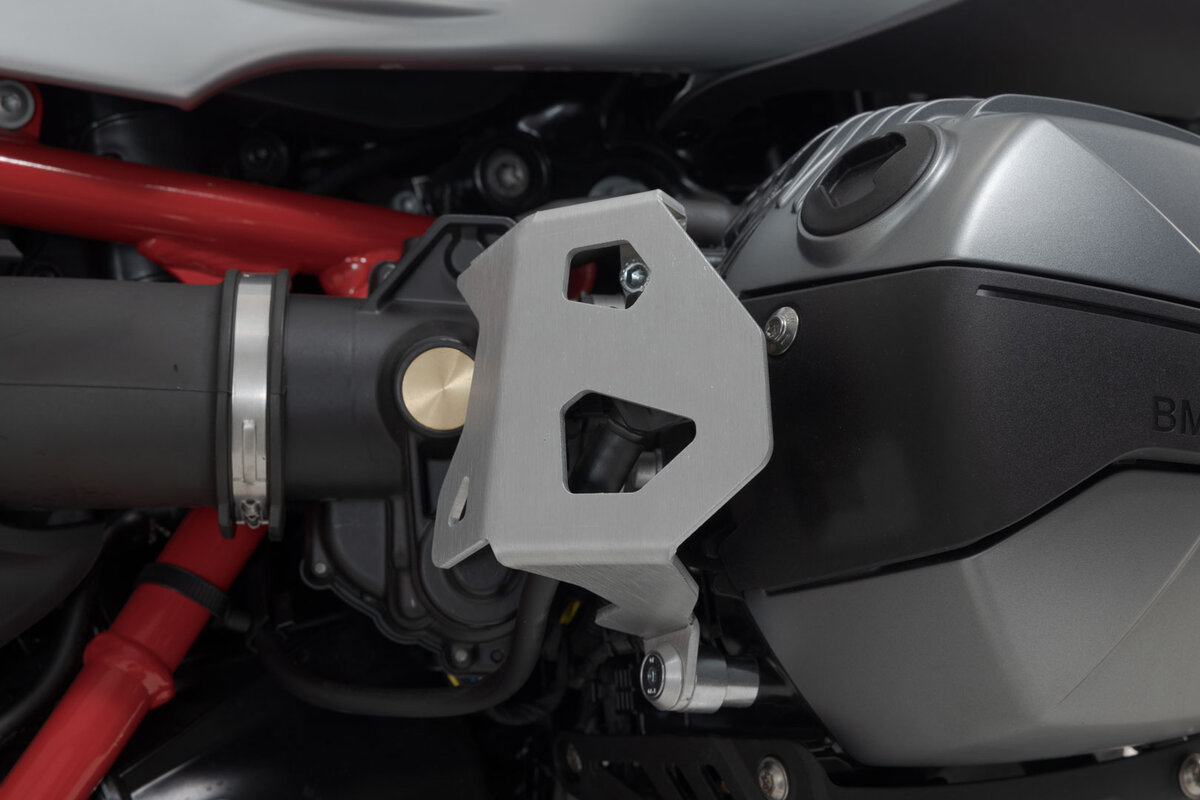 SW-Motech Einspritzdüsenabdeckung Set silbern für BMW R 12 G/S (25-)