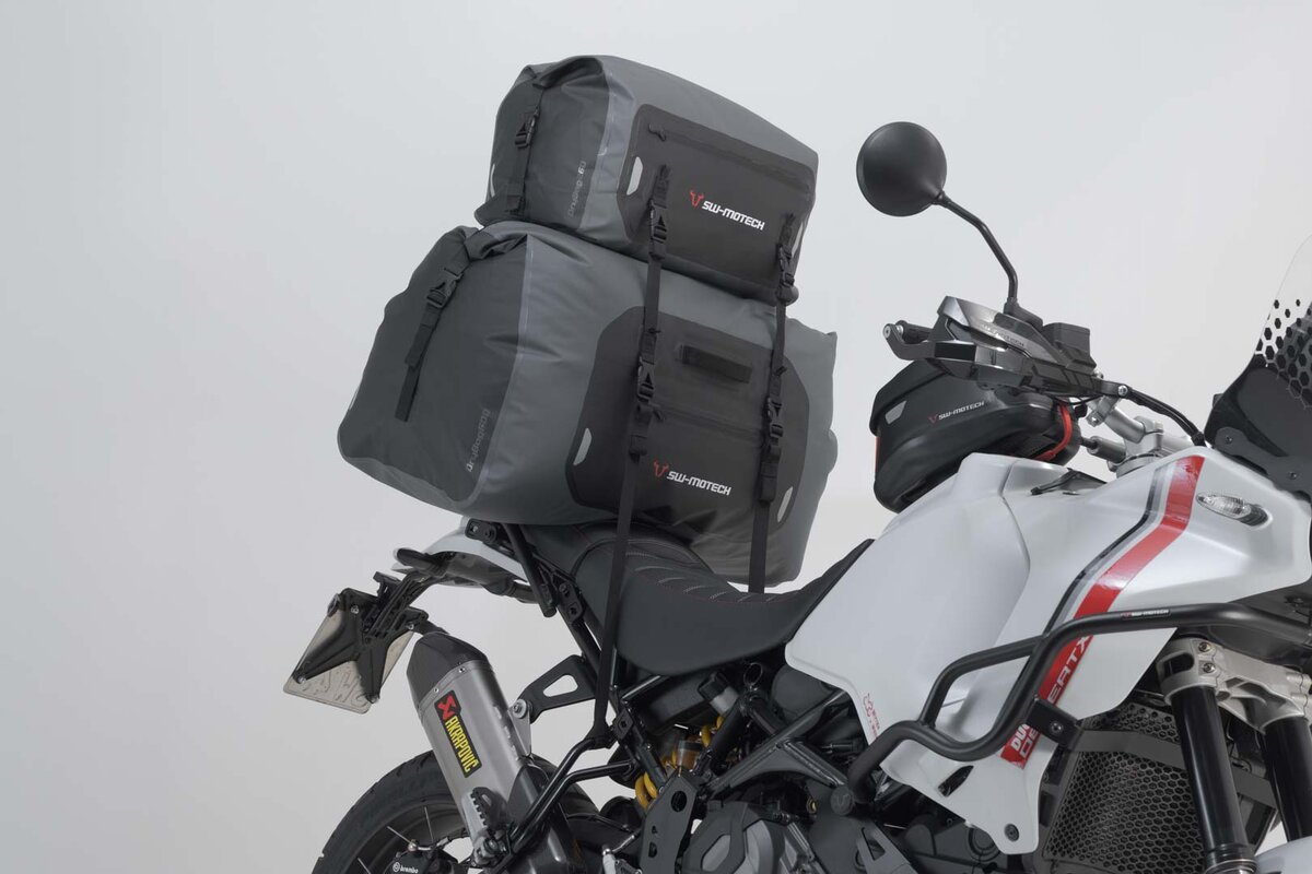 SW-Motech Drybag 260 Hecktasche für Kawasaki ZX-10 R Ninja, grau / schwarz