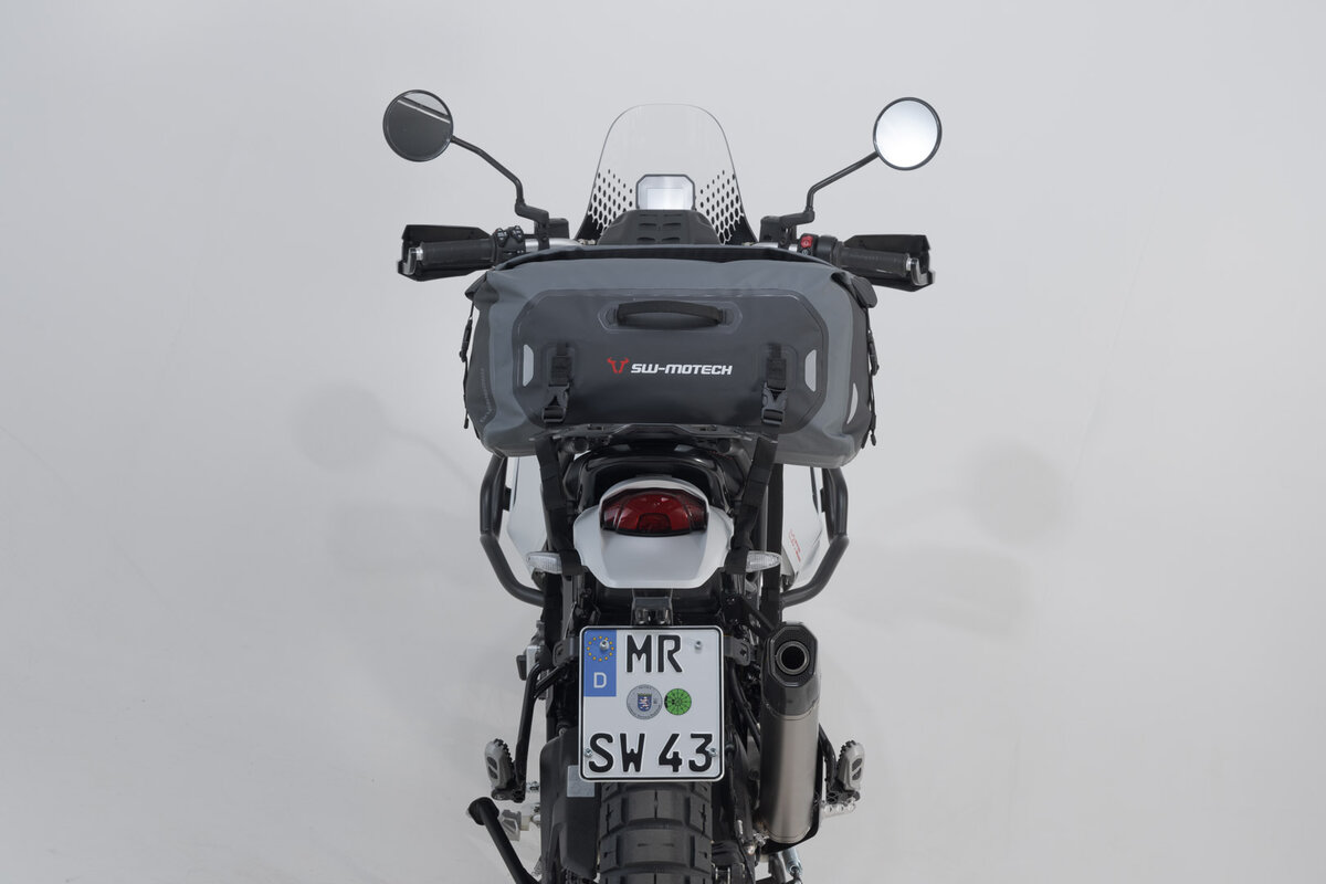SW-Motech Drybag 260 Hecktasche für Kawasaki ZX-10 R Ninja, grau / schwarz