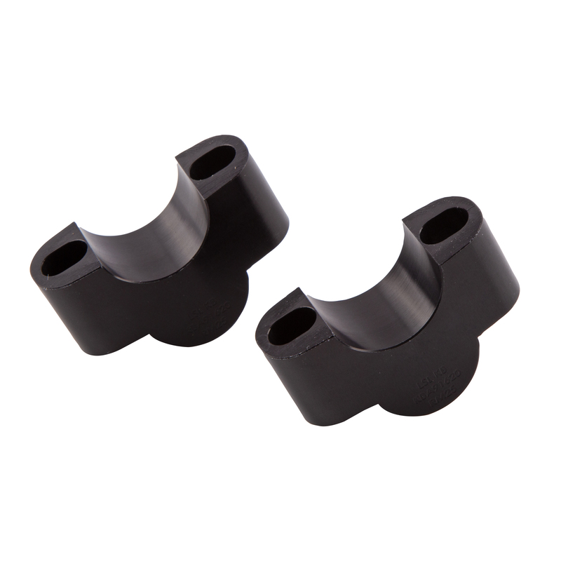 HIGHSIDER pro Lenkererhöhung Schwarz 25 mm, Für Ø28,6mm Lenker