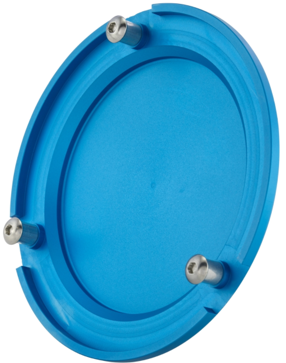 Abdeckung Variodeckel für Vespa Primavera/​Sprint 125-150ccm i.e. 3V 4T AC, blau matt