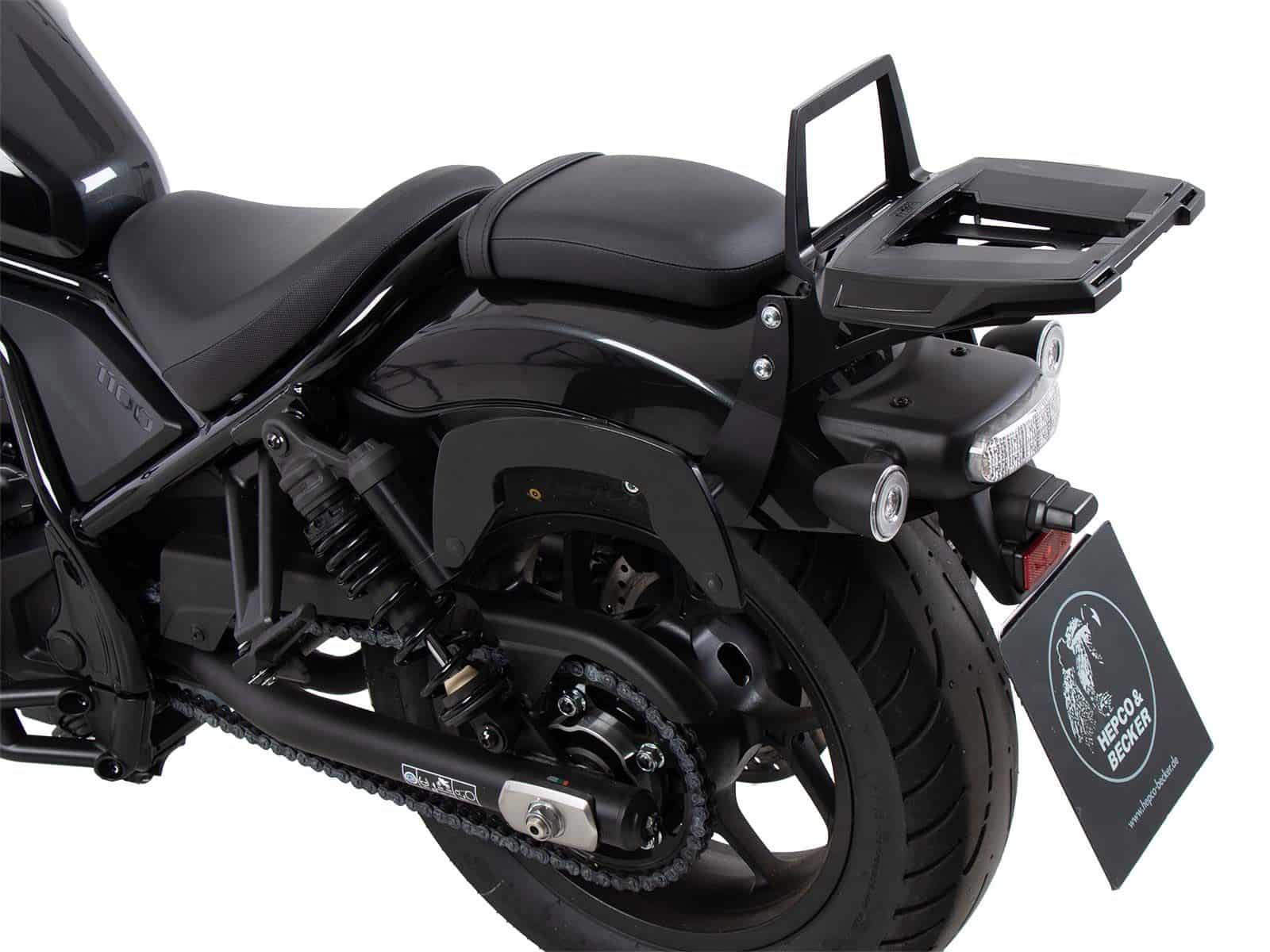 Alurack Topcaseträger schwarz für Honda CMX 1100 Rebel /DCT /SE (25-) Hepco & Becker