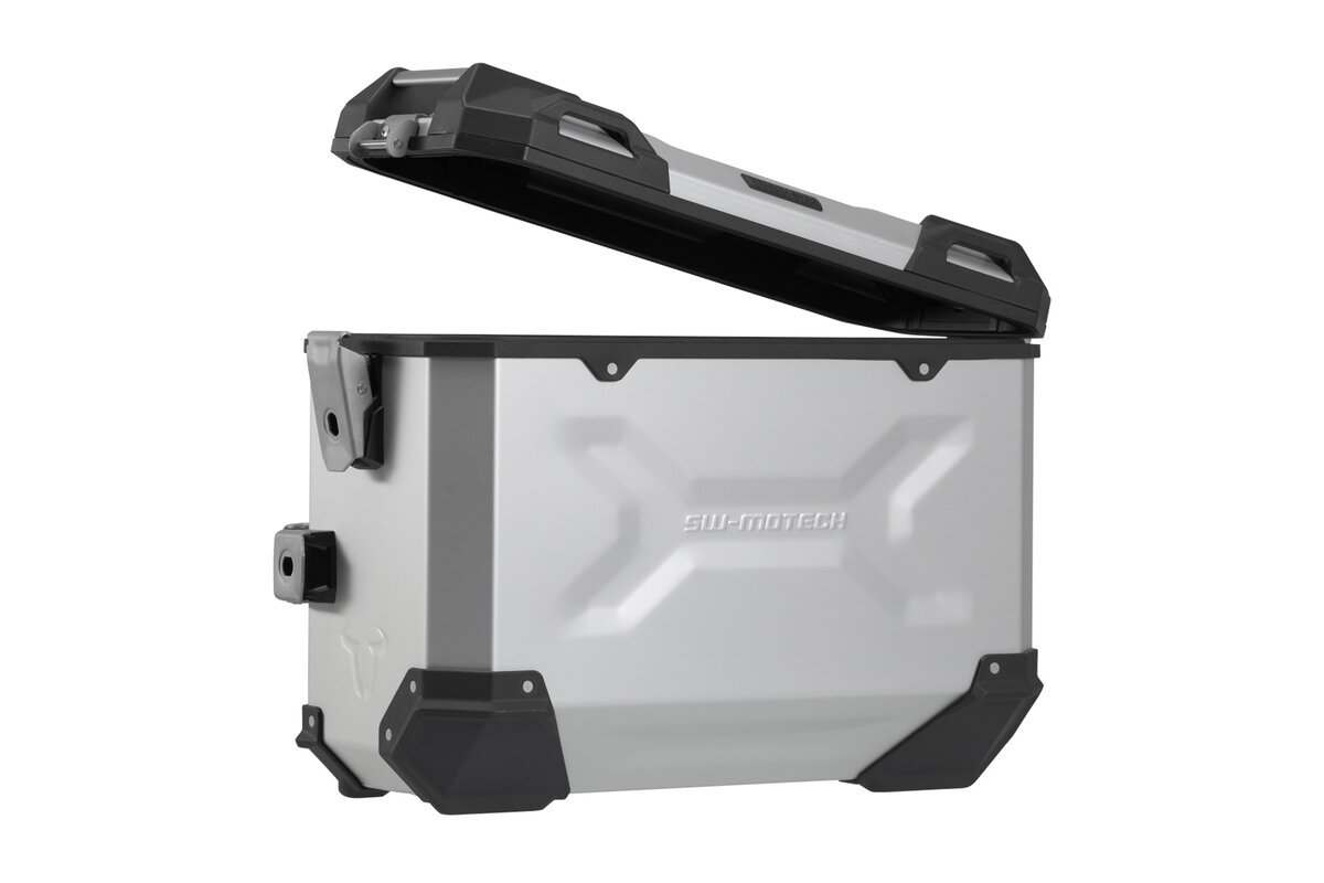 SW-Motech TRAX ADV Alukoffer-System silber für (37l) für BMW F 900 XR (20-), 4R90 (K84)