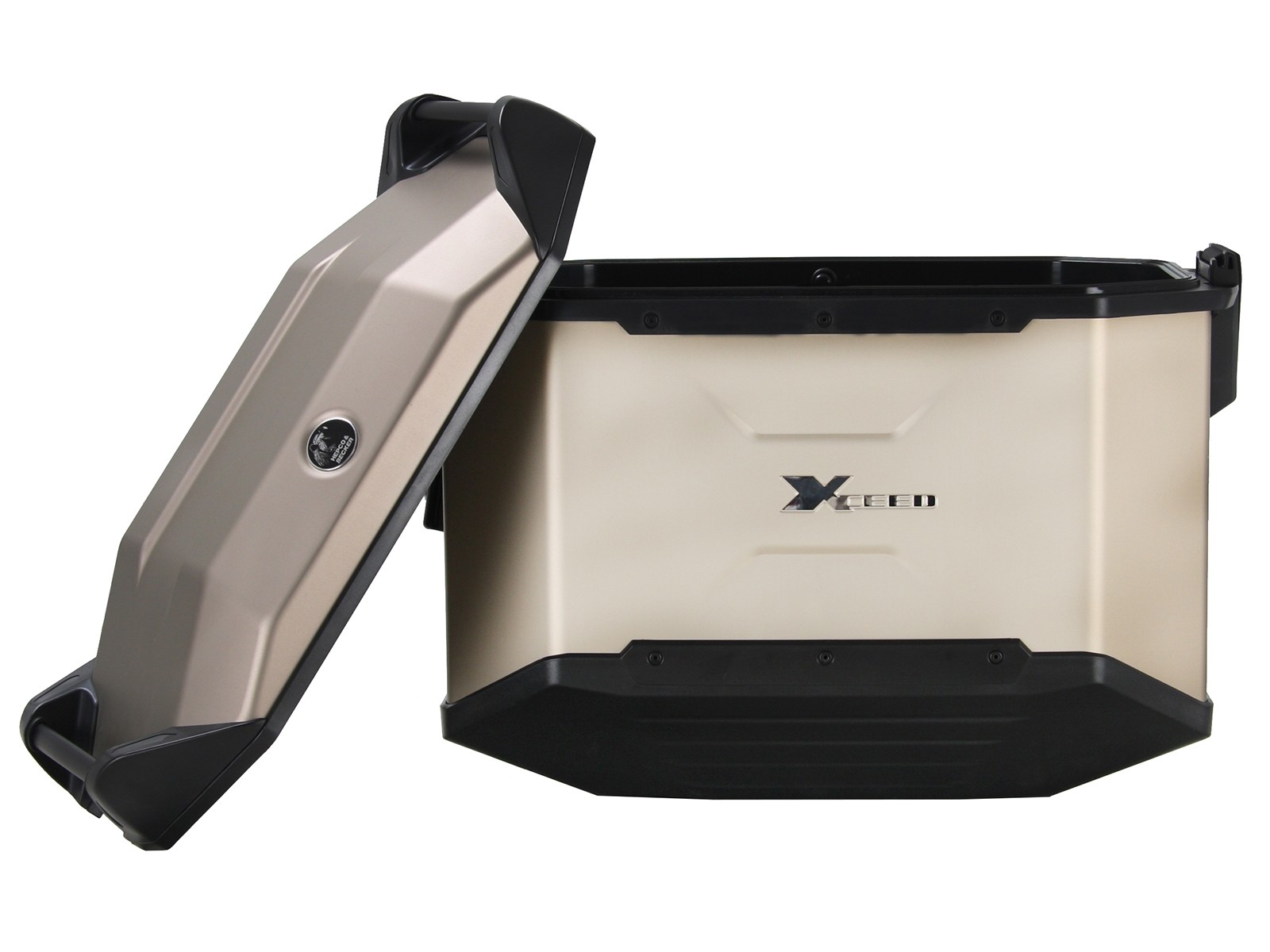 Xceed Seitenkoffer 38 Ltr. titan Hepco & Becker