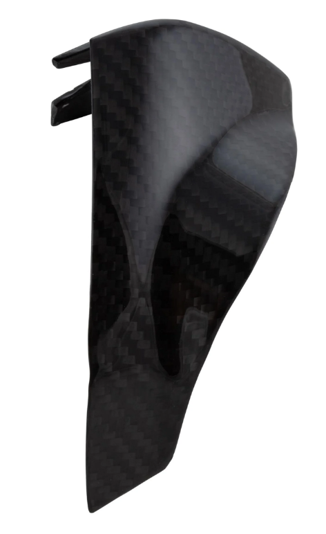 Endstück Unterboden links für Vespa Primavera/​Sprint 50-150ccm 2T/​4T AC, Carbon