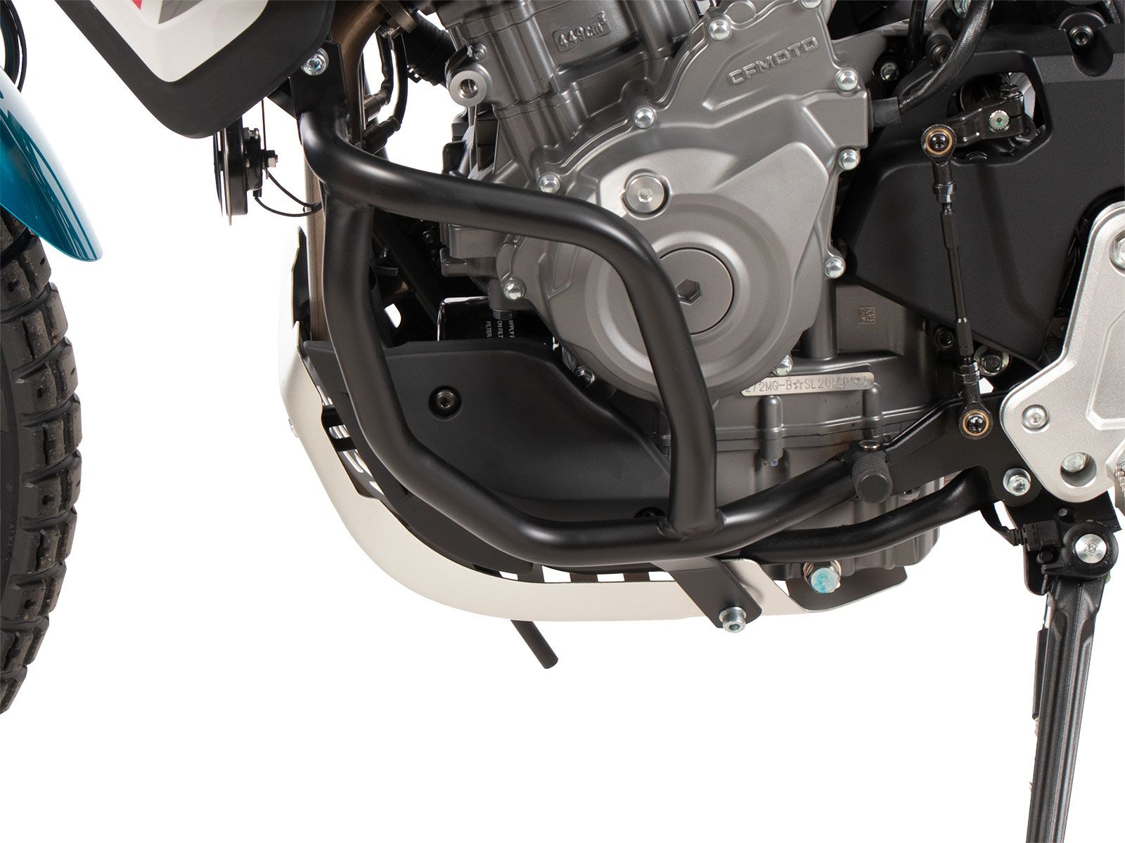 Motorschutzbügel schwarz für CFMoto 450 MT (24-) Hepco & Becker