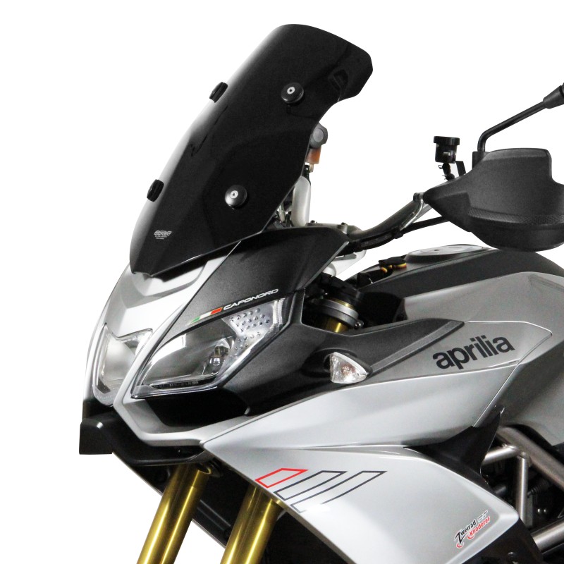 Tourenscheibe  MRA "TM" schwarz für APRILIA CAPONORD 1200 (Bj.13-)