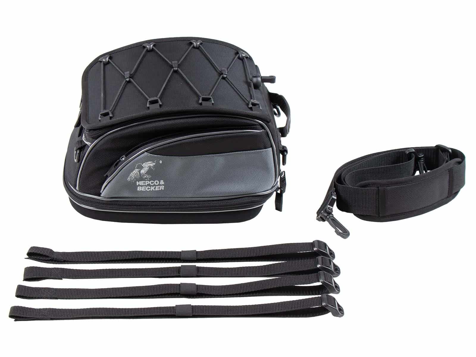 Hecktasche Street schwarz Hepco & Becker