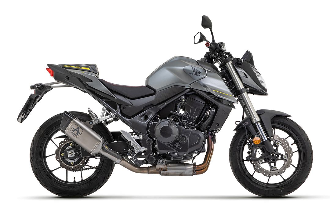 ARROW PISTA Slip-On Titan für Honda CB 750 Hornet (23-)