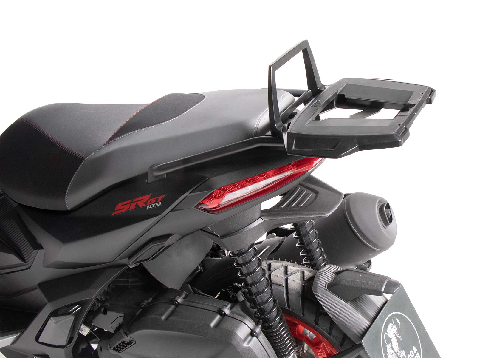 Alurack Topcase-Träger für Aprilia SR GT 125 / 200 / Sport (22-) Hepco & Becker