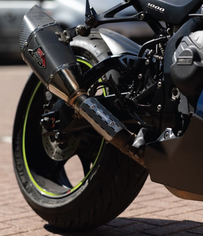 Oxford Auspuff Hitzeschutz Scrambler