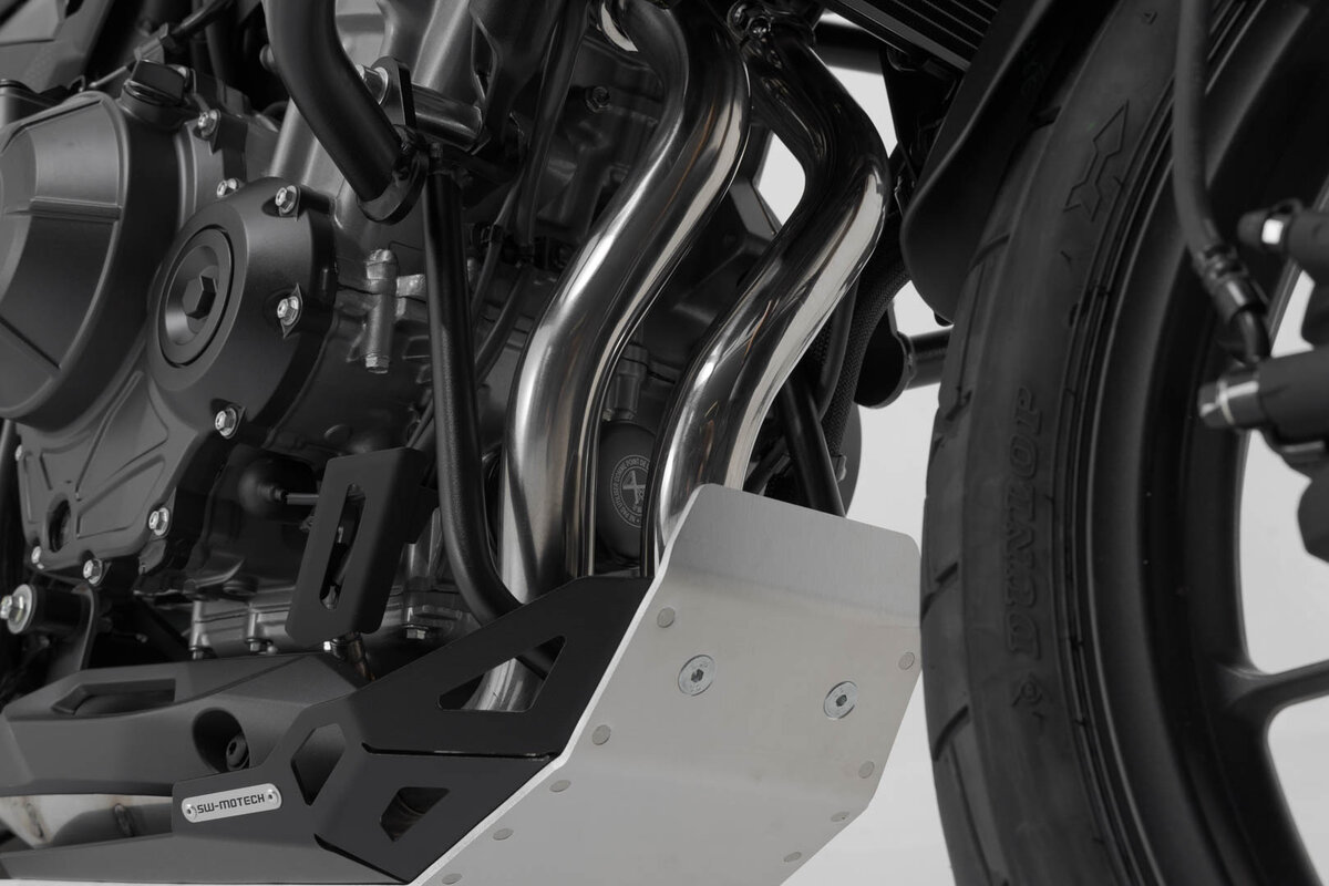 SW-Motech Motorschutz silber für Honda CB 500 X (18-) / NX 500 (24-)