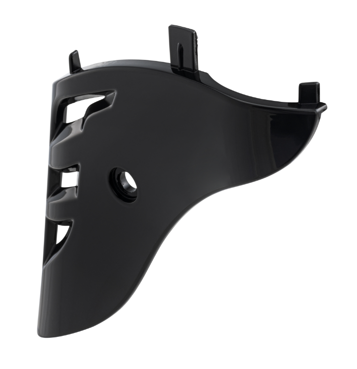 Gabelverkleidung für Vespa Primavera/​Sprint/Elettrica 50-150ccm, schwarz glänzend