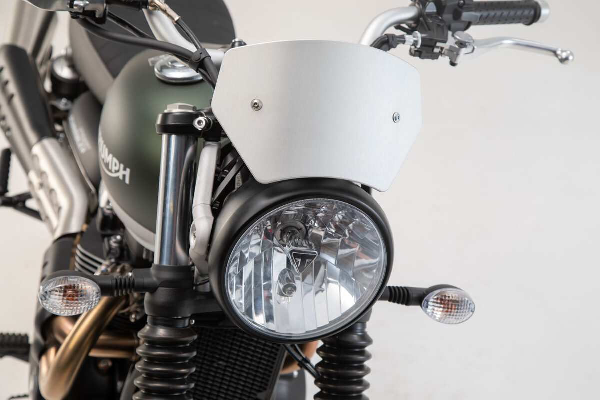 SW-Motech Windschild silbern für Triumph Street Scrambler 900 (16-)