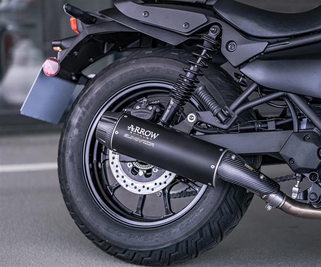 Arrow Slip-On Sportauspuff für Kawasaki Eliminator 500 (24-)
