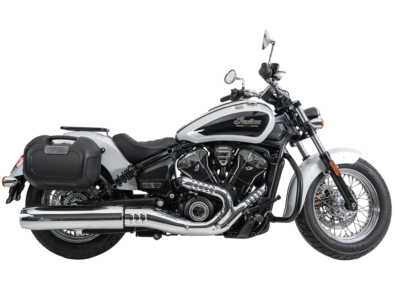 C-Bow Seitenträger chrom für Indian Scout Sixty Classic (25-) Hepco & Becker