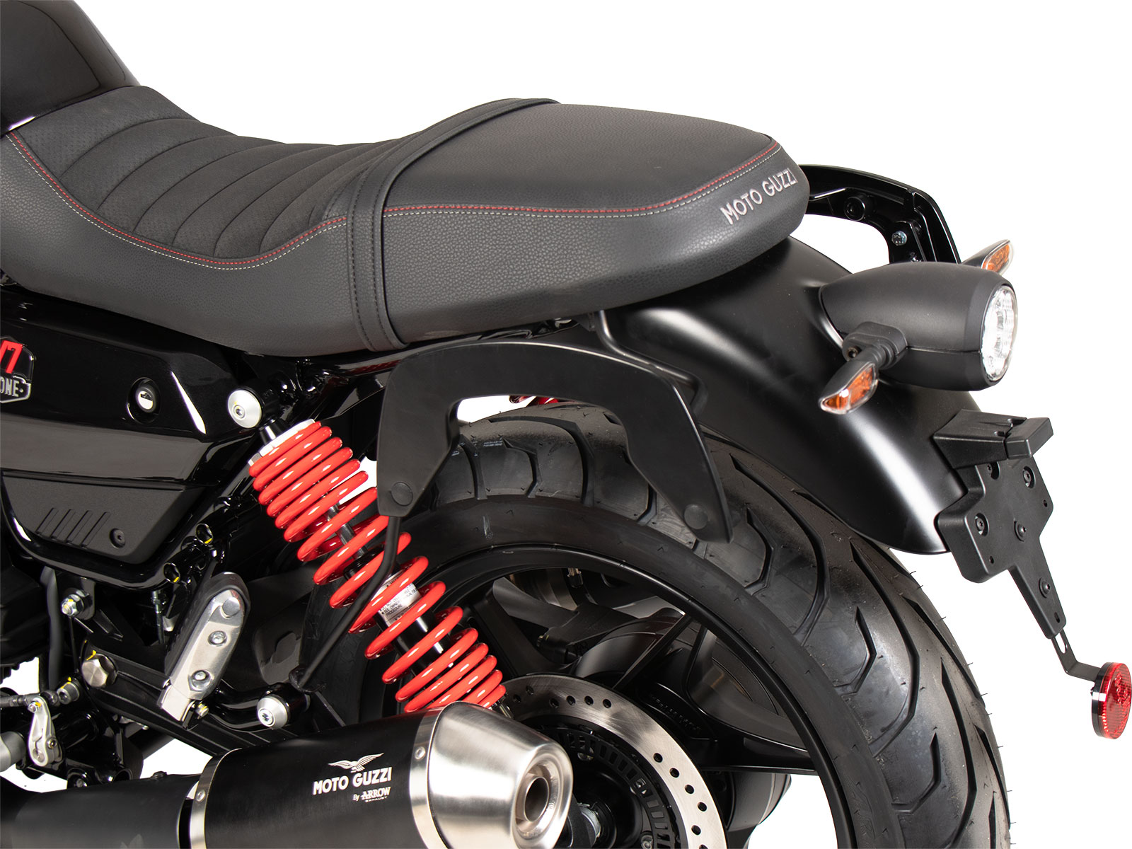 C-Bow Seitenträger schwarz für Moto Guzzi V7 Stone Special Edition (22-) Hepco & Becker