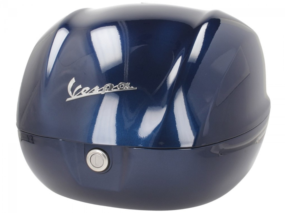 Original Topcase 32 l. für Vespa Primavera / GTS - Blu Midnight 222/A