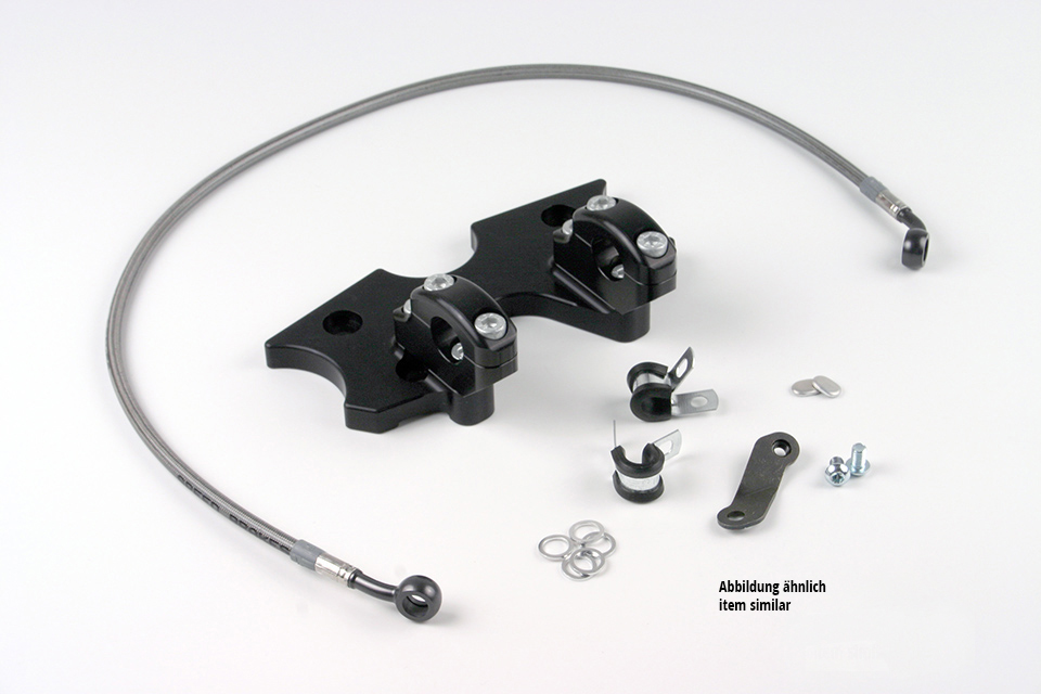 LSL Superbike-Kit mit Teilegutachten für  Kawasaki ZX-6R, Typ ZX600A,  1998-1999, silber, (Typ A)