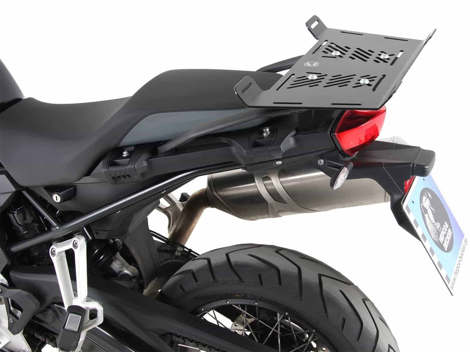 Gepäckbrückenverbreiterung schwarz für BMW F 750 GS Hepco & Becker
