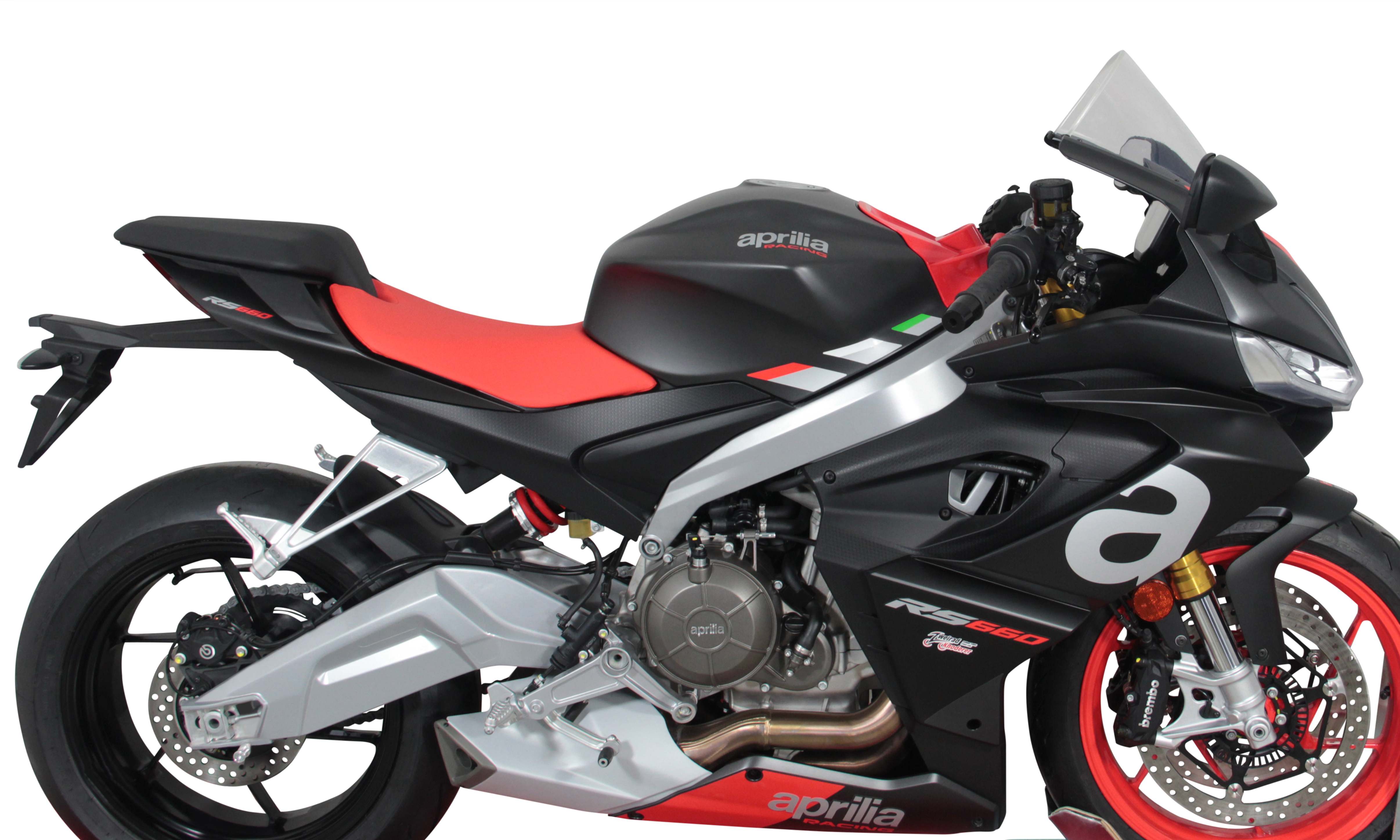 MRA Racingscheibe "R " klar für Aprilia RS 660 2021-