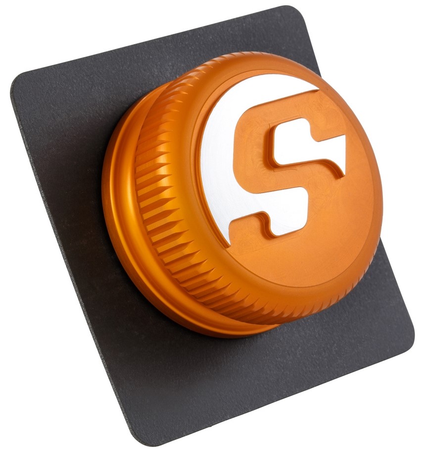 Tankdeckel für Vespa, orange matt