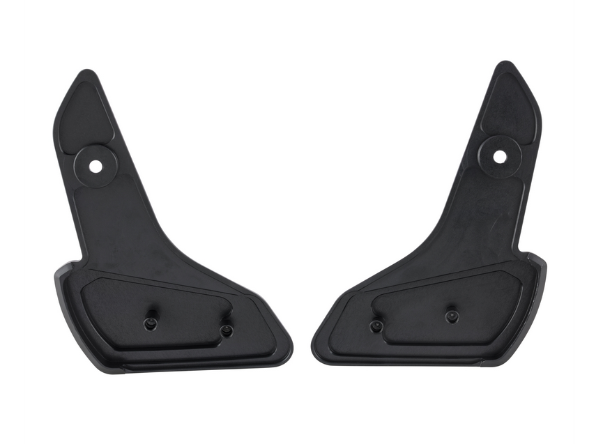 Fußrasten rechts und links für Vespa Primavera /​Sprint 50-150ccm 2T/​4T AC, schwarz matt