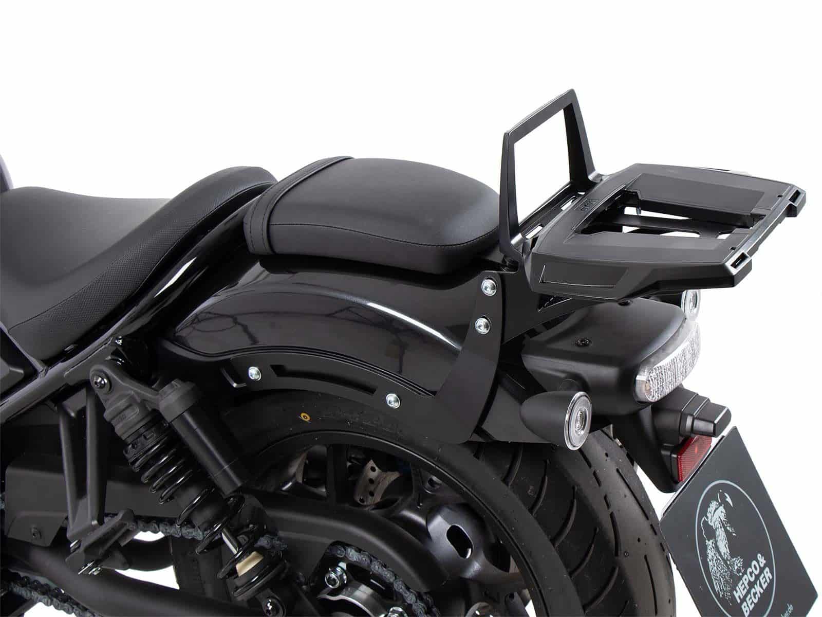 Alurack Topcaseträger schwarz für Honda CMX 1100 Rebel /DCT /SE (25-) Hepco & Becker