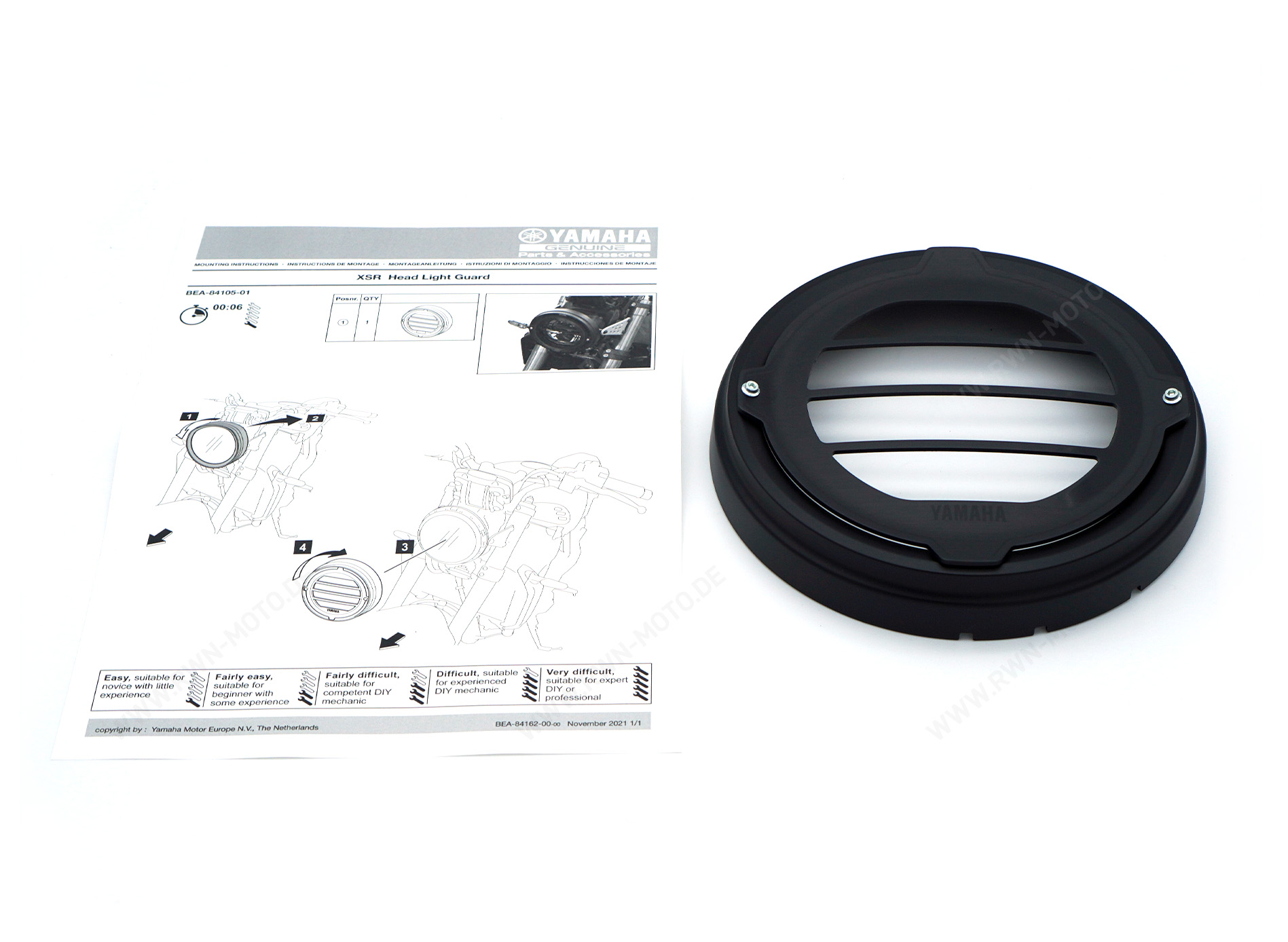 Scheinwerfergrill für Yamaha XSR 700 / 900 (22-) Original