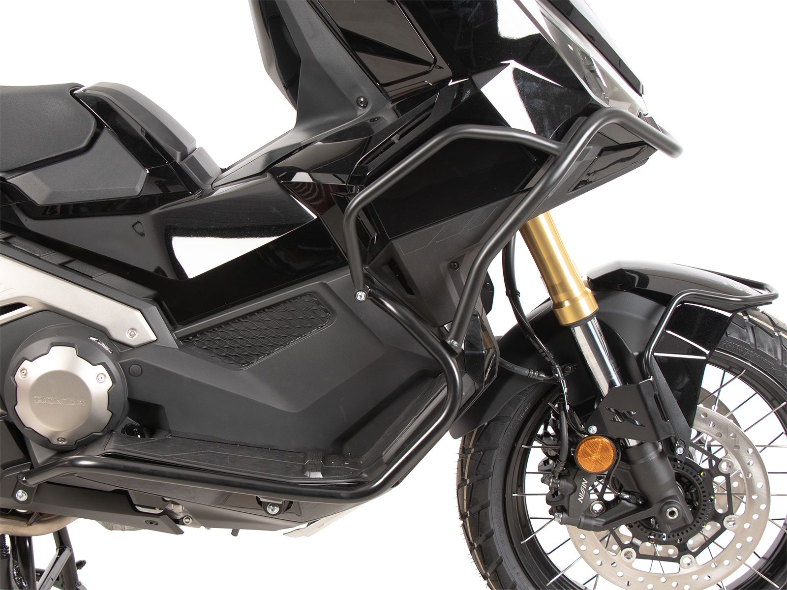 Frontschutzbügel schwarz in Kombination mit Motorschutzbügel für X-ADV 750 (25-) Hepco & Becker