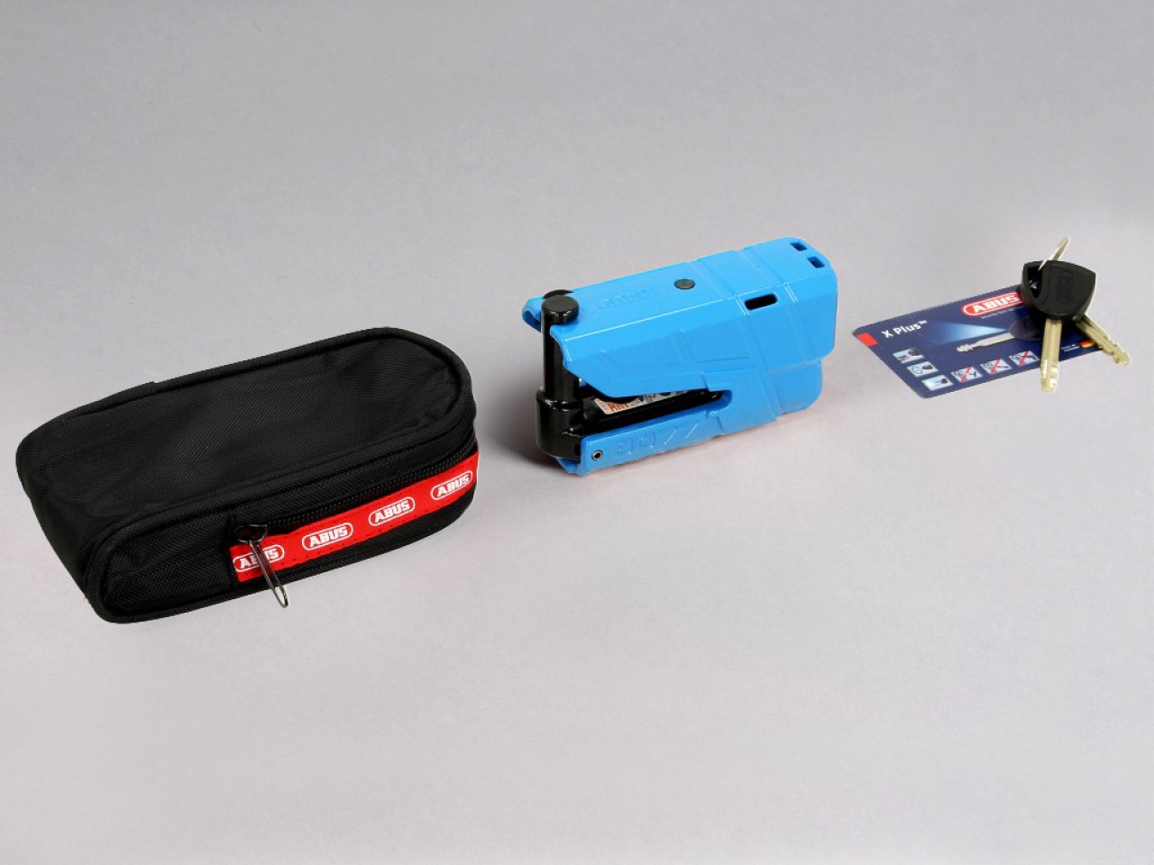 ABUS Bremsscheibenschloss Granit Detecto 8077 mit Alarmfunktion