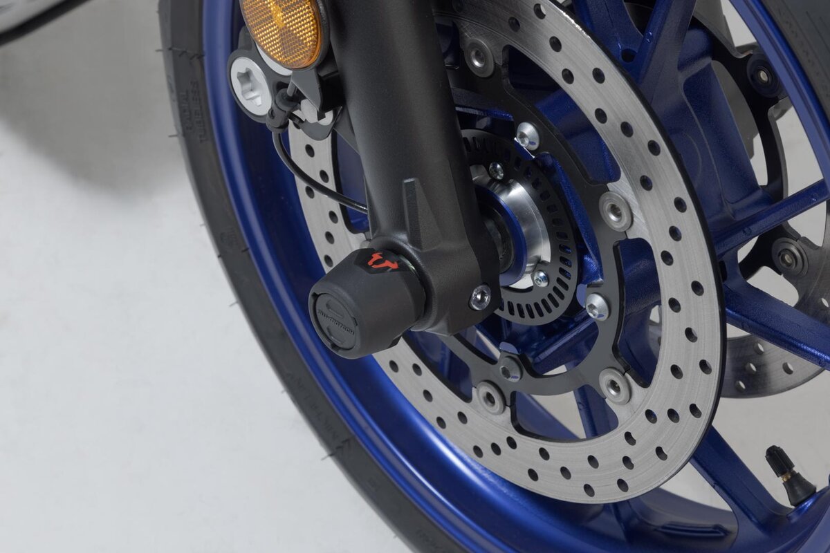 SW-Motech Sturzpad-Kit für Vorderachse für Yamaha / Suzuki Modelle