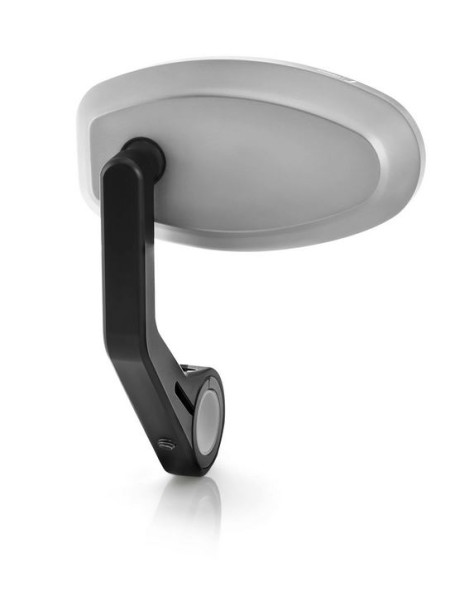 Lenkerendenspiegel RIZOMA "REVERSE RETRO" links oder rechts für Vespa, silber eloxiert