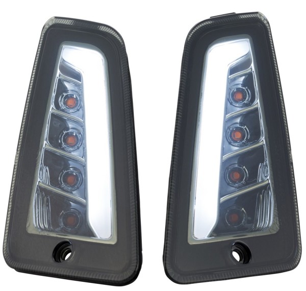 Blinker Kit vorne links/rechts für Vespa GTS/​GTS Super/​GTV/​GT 60/​GT/​GT L ('03-'13), getönt