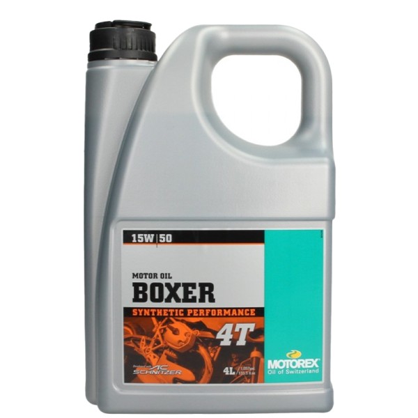 Motorex Motoröl 4-Takt, 4 l, SAE 15W-50, Boxer, vollsynthetisch