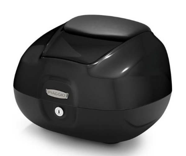 Top Case 37L mit Rückenlehne für Piaggio MP3 HPE RST 400 Classic (2022) - nero cosmo 98/A