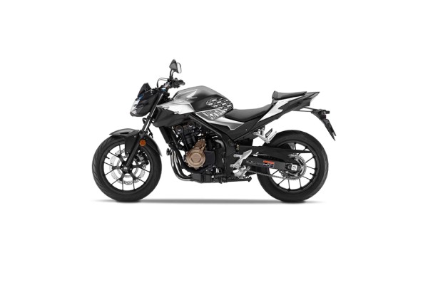 Stompgrip Traction Pads hybrid, für Honda CB500F / CBR500R, 2019-2025