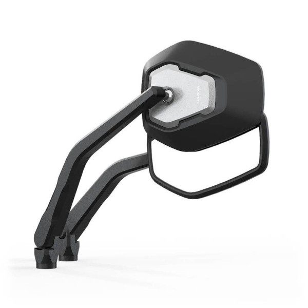 HIGHSIDER pro Lenkerspiegel Esagano-RS Schwarz/Silber (Paar)