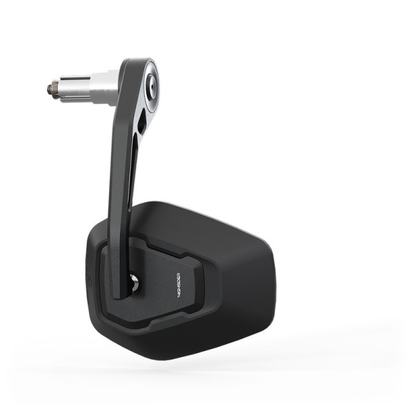 HIGHSIDER pro Lenkerendenspiegel Esagano-RS EVO Schwarz/Schwarz (1Stck.)