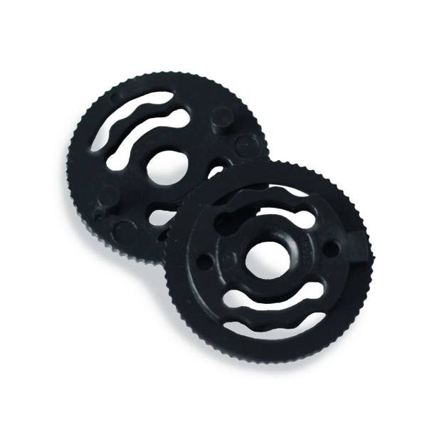 Helmo Milano Visiermechanik mit 3 Positionen, schwarz