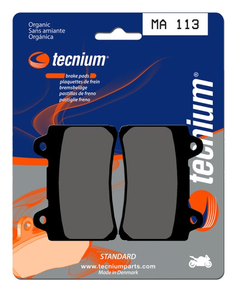 Tecnium Street Organische Bremsbeläge - MA113