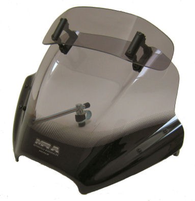MRA VarioTouringScreen for NakedBike"VTNB" rauchgrau KAWASAKI ER 6 N ER650A