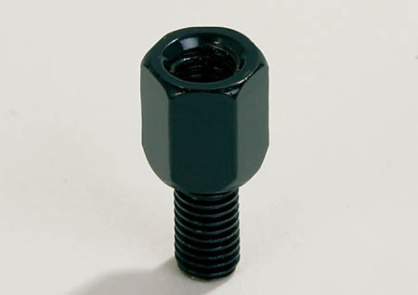 HIGHSIDER smart Spiegeladapter Schwarzes Loch M8 Rechts auf Bolzen M10 Links
