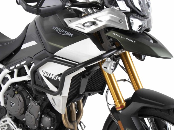 Tankschutzbügel schwarz für Triumph Tiger 900 Rally / GT / PRO (20-) Hepco & Becker