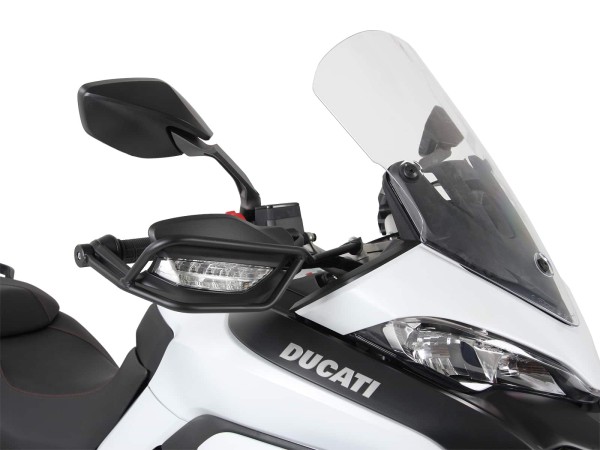 Griffschutz Set schwarz für Ducati Multistrada 950 /S (17-21) Hepco & Becker