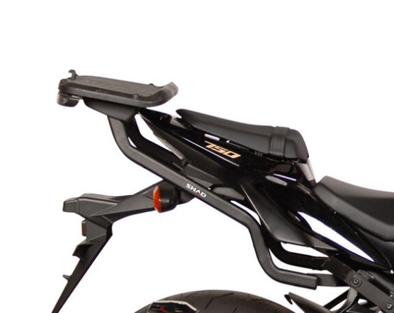 Shad Top Case Träger schwarz lackiert für Suzuki GSR 750 (11-16)