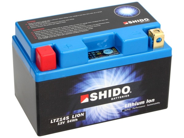 Shido Batterie LTZ14S, 12 V, 5 A, Lithium Ion