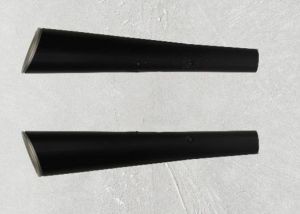 Original Endschalldämpfer, schwarz, Slip On für Moto Guzzi V9 Bobber Euro4