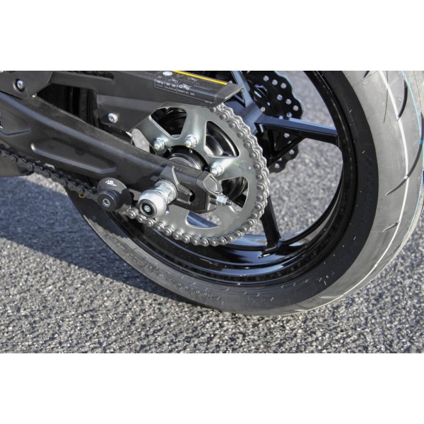 LSL Achs Balls Classic, für Kawasaki Z650, silber, Hinterachse