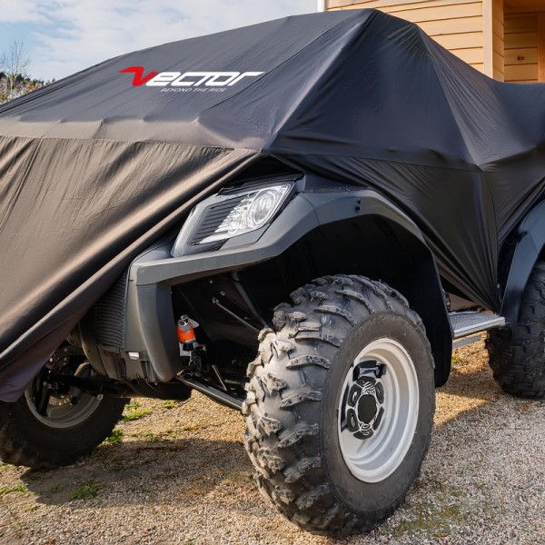 VECTOR Abdeckplane außen für ATV/Quads - Schwarz - L